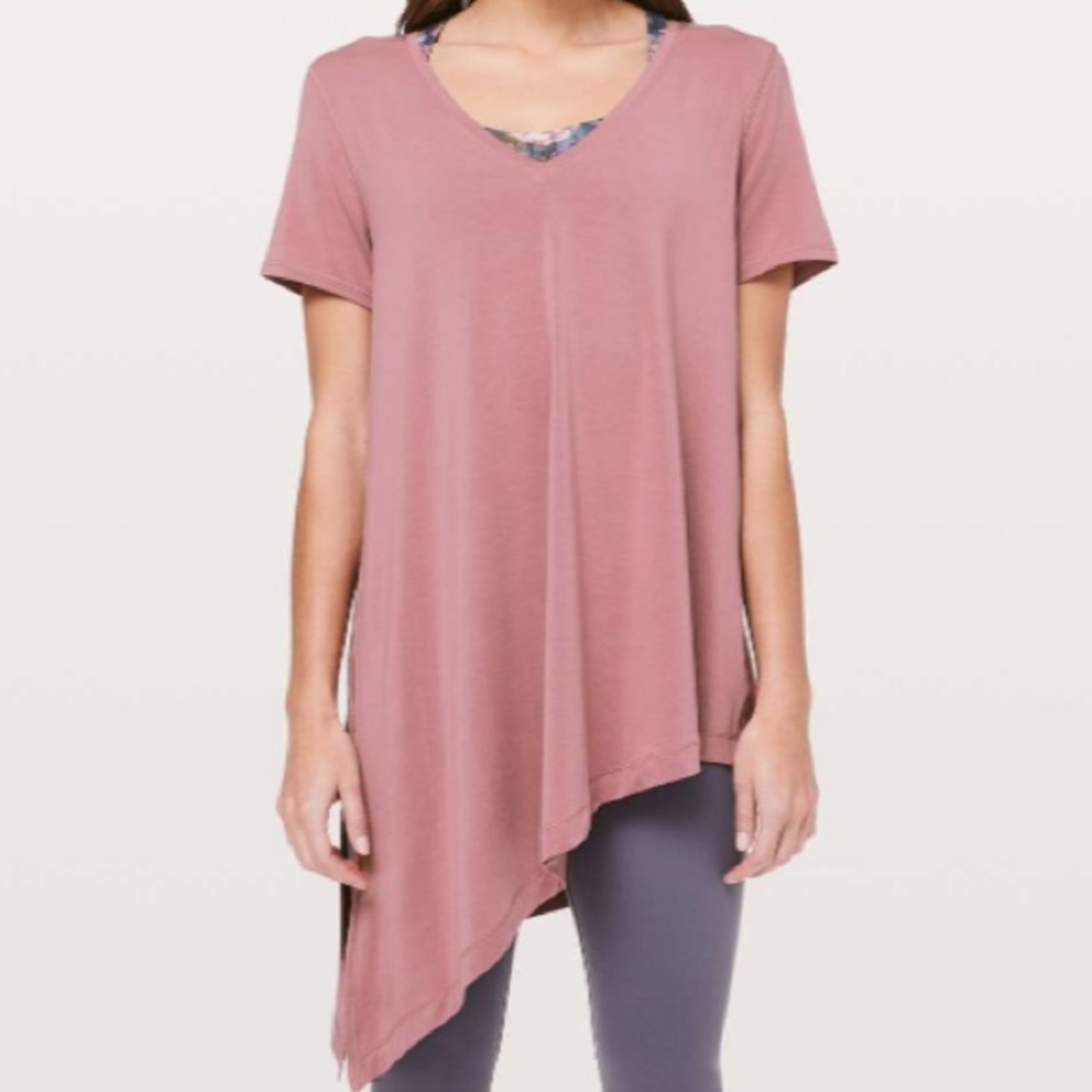 Lululemon To The Point Tee color Quicksand